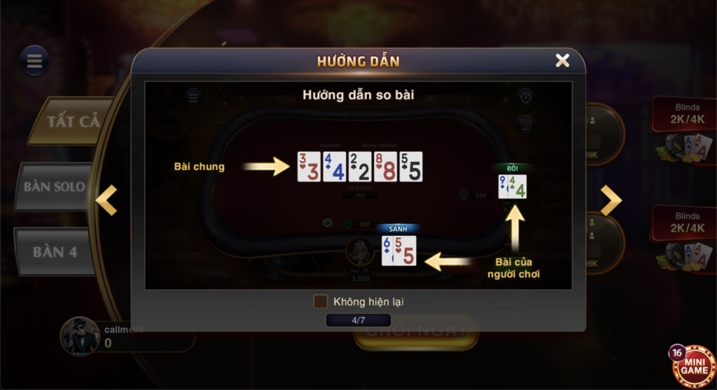 game bài allin or fold sunwin