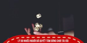 Lý do nhiều người đã quyết tâm dừng chơi tài xỉu